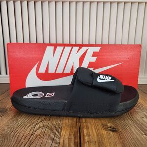 Nike Offcourt Adjust Slide Mens Size 9 Black White Slip On Sandals DQ9624-001